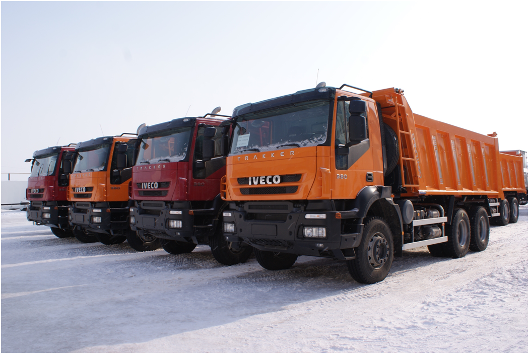 тяжелый самосвал